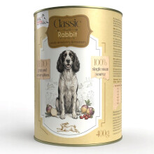 SYTA MICHA Classic Mono Rabbit with rutabaga - wet dog food - 800g