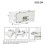 HOMAIRE Lift-Top Coffee Table White 100x45cm 2