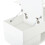 HOMAIRE Lift-Top Coffee Table White 100x45cm 5