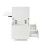 HOMAIRE Lift-Top Coffee Table White 100x45cm 6