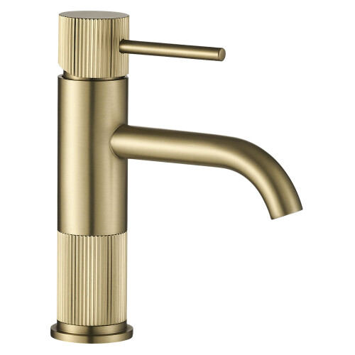 Μπαταρία Νιπτήρα Rea Lungo Stripe Brush Gold Low