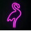 Flamingo Neonlicht LED-Neonschild Wanddeko Batte 1
