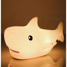 Leuk nachtlampje - Haaien nachtlampje, dierenlamp met 7 veranderende kleuren, schattige nachtlampjes voor kinderen, leuk lampje met USB