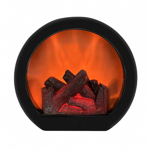 LED-Tischkaminlampe mit realistischer Flammensimulation