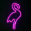 Flamingo Neonlicht LED-Neonschild Wanddeko Batte 2