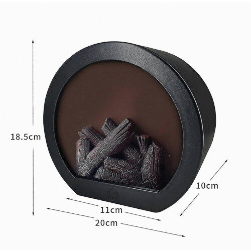 LED-Tischkaminlampe mit realistischer Flammensimulation 2