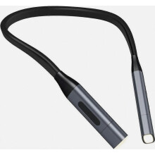 LED lampa na čítanie, nabíjateľná USB lampa na čítanie, nočné svetlo, 3 režimy jasu, flexibilné svetlo na knihu s 360 stupňami, osvetle