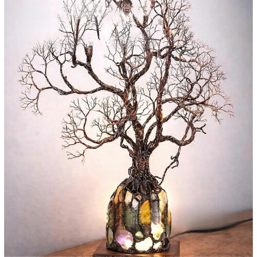 Atemberaubende Kristallbaumlampe, exquisite Kristallbaumlampe 2