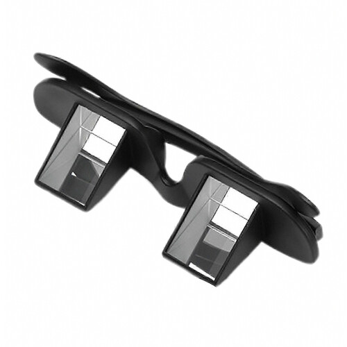 Lazy Prism Glasses for Lying Down, Horizontal Spectacles for Reading and Watching TV in Bed