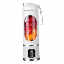 Frullatore personale portatile da 450 ml, ricaricabile tramite USB, ideale per frullati, pappe per neonati, viaggi, palestra, ufficio e