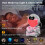 Astronaut Smart Night Light Clock met timer, wekfunctie en sfeerverlichting, Bluetooth, witte ruis en LED-verlichting. 4