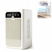 Refroidisseur par évaporation avec réservoir de 500 ml, écran LED et verrouillage de voyage