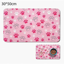 Tapis d'alimentation pour chats et chiens en terre de diatomées (30 x 40 cm).