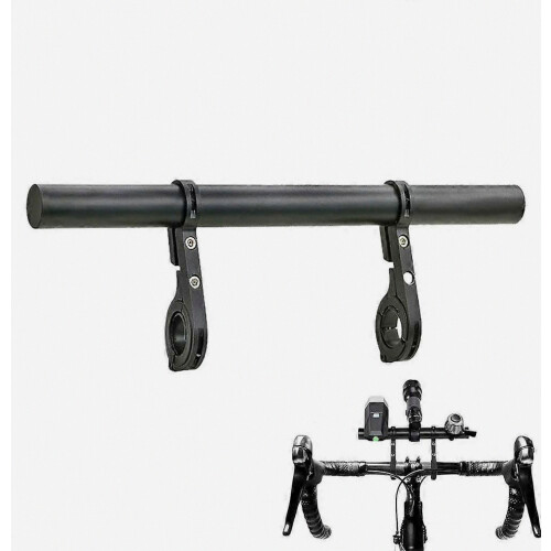 Aluminum Alloy Bike Handlebar Extension Bracket Mount For Light