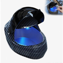 Motorcycle Helmet Car Ashtray LED Light Detachable Liner Flame Retardant Safety