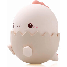 Wiederaufladbare LED-Nachtlampe in Dinosaurierform für Kinder, kabellos, rosa Ei-Nachttischlampe fürs Babyzimmer, Babygeschenk für Neug