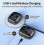 bluetooth headset true wireless earplugs 60H playback LED power display headset 3