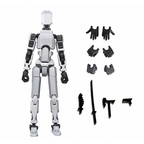 Multi Jointed Movable Figure 13 Joints Swing Freely Decompression Tool Creative Gift