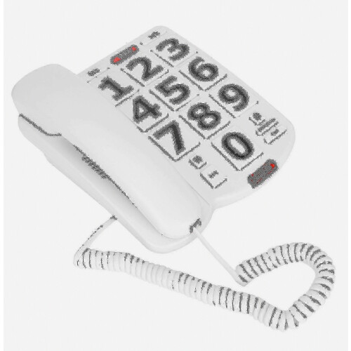 Big Button Landline Telephone for Seniors and Hearing Impaired with Speaker Function 1