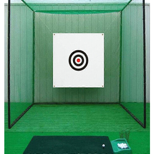 Golf Practice Golf Target Cloth Batting Cage Bullseye Cloth Durable Extra-Thick Canvas Bullseye Swing Practice Target 1