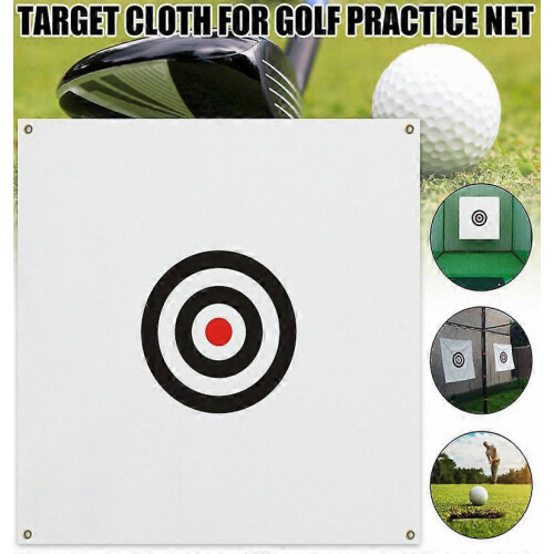 Golf Practice Golf Target Cloth Batting Cage Bullseye Cloth Durable Extra-Thick Canvas Bullseye Swing Practice Target 2