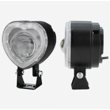 Heart Shaped Motorcycle Light Color Changing Strobe High Bright Night Riding Use