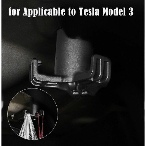 Trunk Organizer Hook - For Tesla Model 3 3-Arm Design 20lb Capacity - Grocery Storage 2