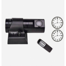 Horloge à projection LED - Rotation à 180 - Télécommande