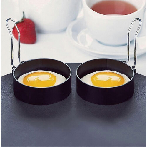 Multi Function Egg Ring Mould Stainless Steel Non Stick For Fried Egg 1