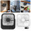 Magnetische bureauventilator, USB oplaadbaar, 5 snelheden, stille, draagbare ventilator 2