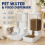 Automatic Pet Feeder and Waterer - Gravity Feed Water Dispenser for Cats Dogs 2