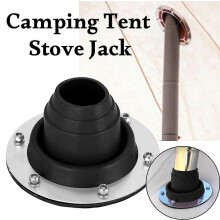 2026 Nieuwste model Camping Siliconen Tent Kachel Jack Oven Houtkachel Schoorsteen