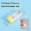 Foldable Portable Toothbrush Cat Head Replaceable 2 Heads Travel Hygiene 5