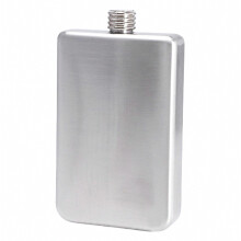 Flasque de 255 ml (9 oz) en acier inoxydable 304 de qualité alimentaire, étanche, portable et épaisse.