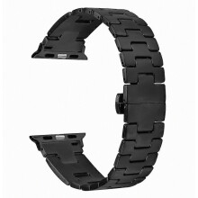 Replacement Strap Compatible For Apple Watch Series 10 Ultra 9 8 7 SE 6 5 4 3 2 1 46mm 49mm 45mm 44mm 42mm H Type Metal Watch Band