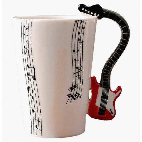 2026 Latest Model Musician's Coffee Mugs - 10 Creative Designs Guitar Mug