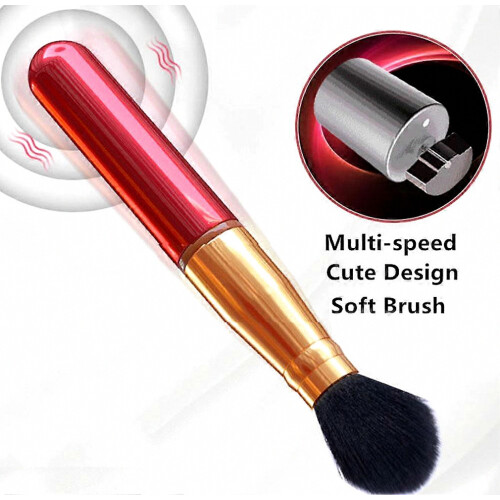Brosse de maquillage électrique USB étanche avec vibration intelligente pour une application uniforme 2