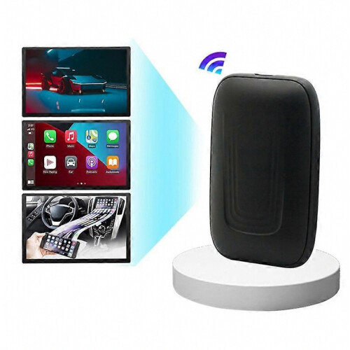 Wireless CarPlay Adapter Compatible For Tesla Model 3 / Y / X / S Wireless Adapter Convert Wired to Wireless