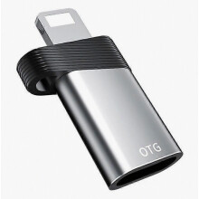 ADS-616B Mini-converter met Lightning-male connector naar Type-C-female connector, draagbare OTG-adapter