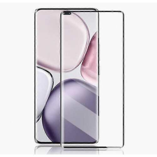 Protector de pantalla AMORUS compatible con Honor Magic7 Lite 5G, película de vidrio templado curvada 3D.