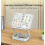 R22H Adjustable Rotating Laptop Tablet Book Holder Stand Foldable Reading Bracket with Bottom Storage Box 2