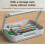 R22H Adjustable Rotating Laptop Tablet Book Holder Stand Foldable Reading Bracket with Bottom Storage Box 4