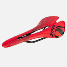 Selle de vélo de route/VTT 6610 en cuir, ergonomique et creuse.