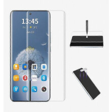 ENKAY HAT PRINCE Compatibele schermbeschermer voor Honor 90 UV-bestendige vloeibare onbreekbare folie