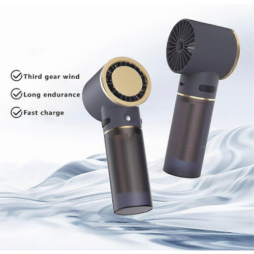 Semiconductor Cold Compress Nano Mist Desk Fan 3 Speeds Adjustable Handheld Fan 1