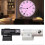 Horloge à projection LED - Rotation à 180 - Télécommande 2