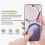 Protector de pantalla AMORUS compatible con Honor Magic7 Lite 5G, película de vidrio templado curvada 3D. 5