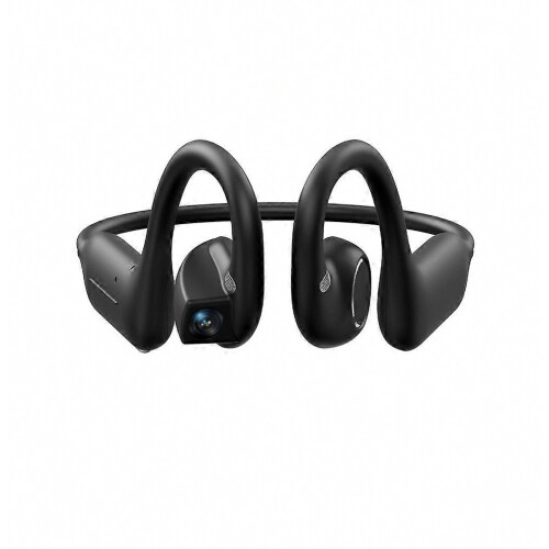 E12 AI Translation Smart Camera Bone Conduction Bluetooth-compatible Earphones 8MP 1080P EIS Video 1