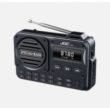 JOC H456BT Multifunktionaler Bluetooth-fähiger Radio-FM-Lautsprecher mit TF-Kartenleser und USB-Anschluss für Zuhause und Outdoor