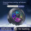 K56 Magnetic Phone Cooler TEC Semiconductor Cooling RGB Light Cooling Fan Compatible For iPhone Android Gaming 2
